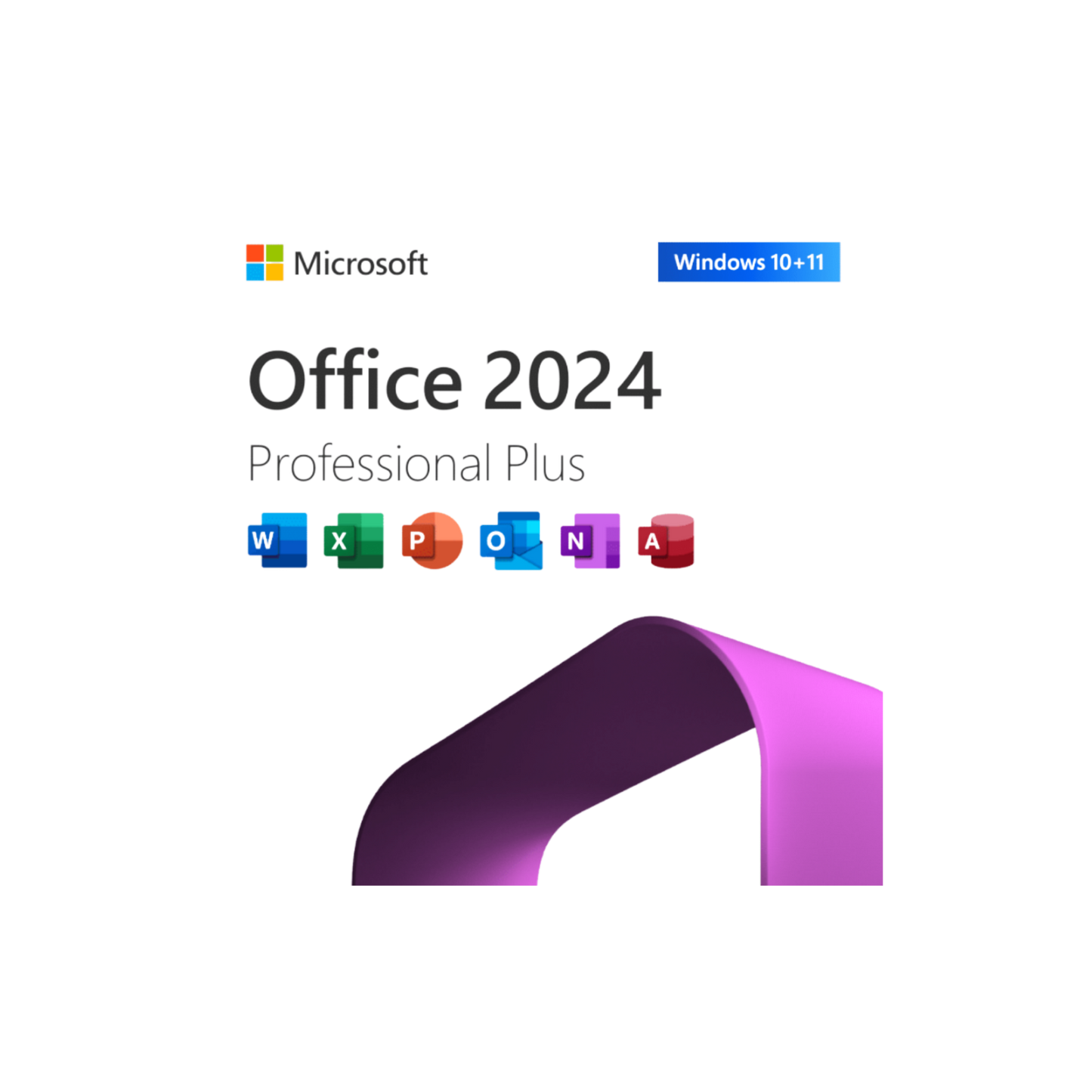 Microsoft Office Profesional Plus 2024 Windows 1 PC
