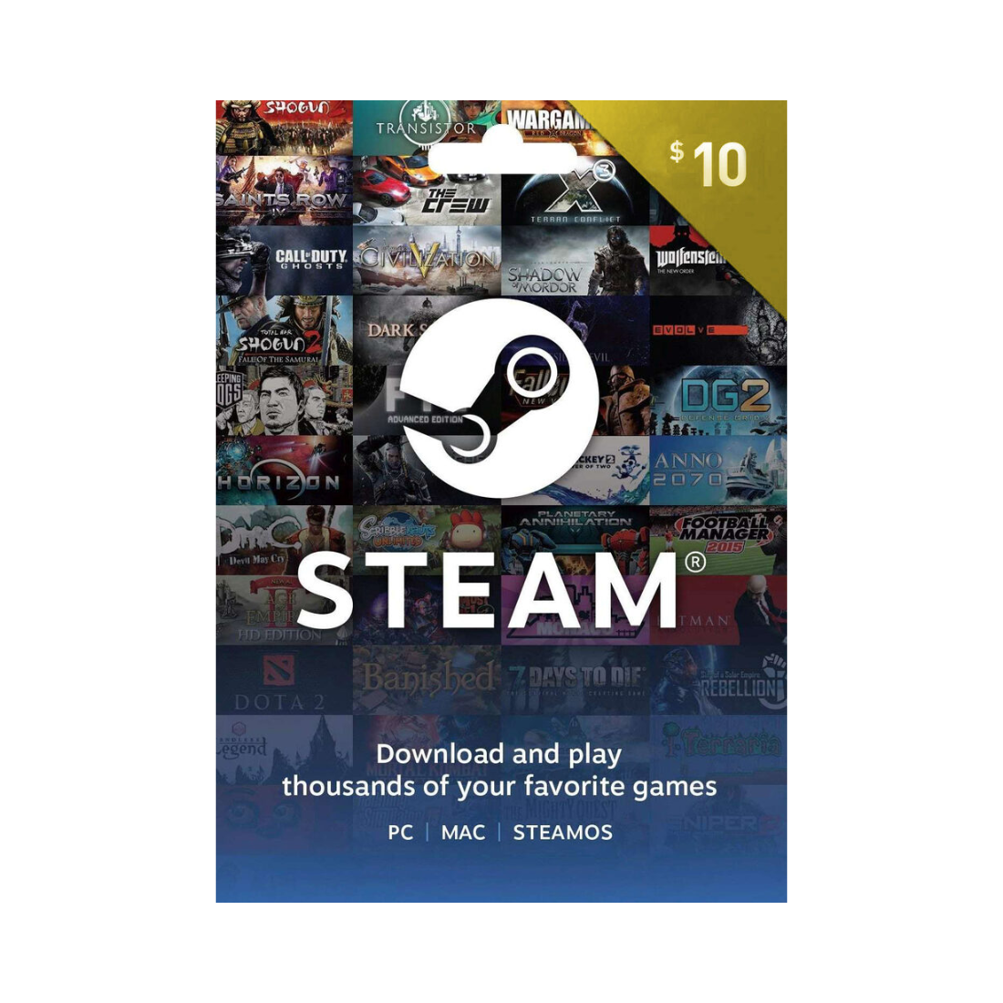 Gift Card Steam $10  🇺🇸