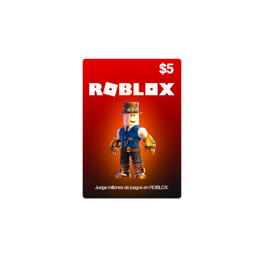 Roblox - Robux Gift Card $5