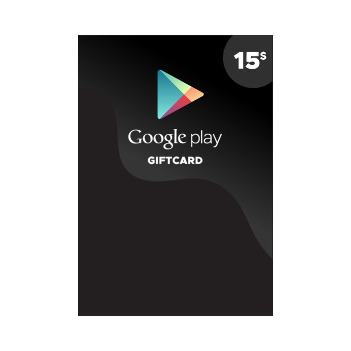 Google Play Store USA - Gift Card $15