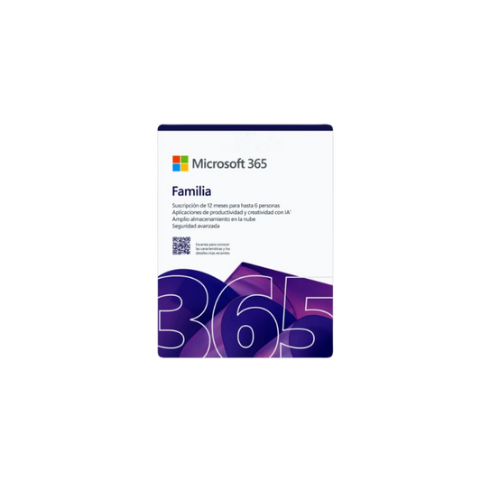 Microsoft Office 365 Family (PC) (6 Dispositivos, 1 año) - Microsoft Cuenta - GLOBAL