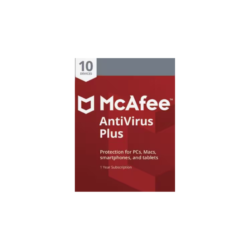McAfee Antivirus Plus - 1 Año / 1 Dispositivo