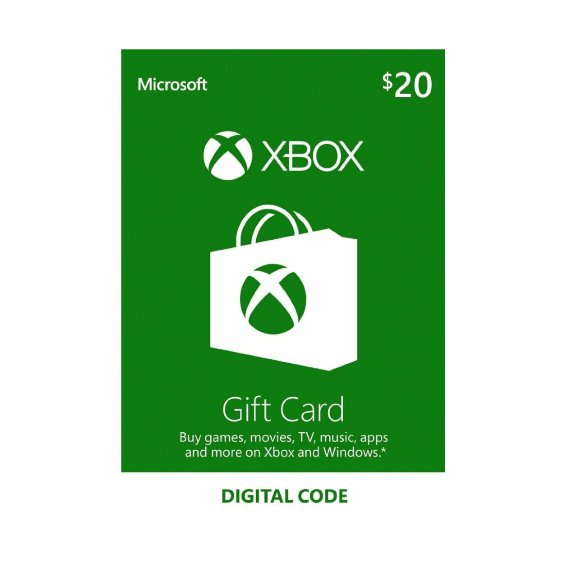 Xbox Store USA - Gift Card $20