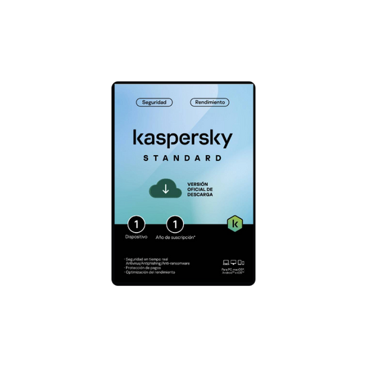 Kaspersky Standard - 1 año / 1 Dispositivo