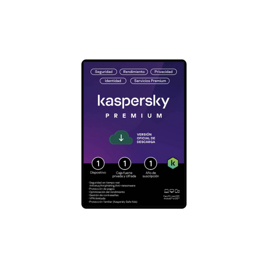 Kaspersky Premium Total Security 2025 (PC) (1 Dispositivo, 1 año) - Kaspersky Clave - GLOBAL